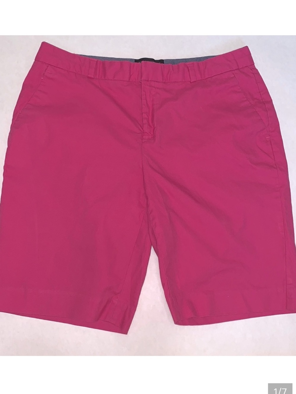 Talbots 7” Perfect Shorts Melon Pink Size 10